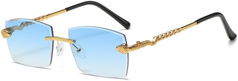 Солнцезащитные очки Polygon без оправы для женщин, ретро-стиль с змеиным рисунком, прозрачные линзы Ocean, мужские солнцезащитные очки с защитой от УФ-излучения UV400 generic, Blue Gradient
Солнцезащитные очки Polygon без оправы для женщин, ретро-стиль с змеиным рисунком, прозрачные линзы Ocean, мужские солнцезащитные очки с защитой от УФ-излучения UV400 generic, Blue Gradient