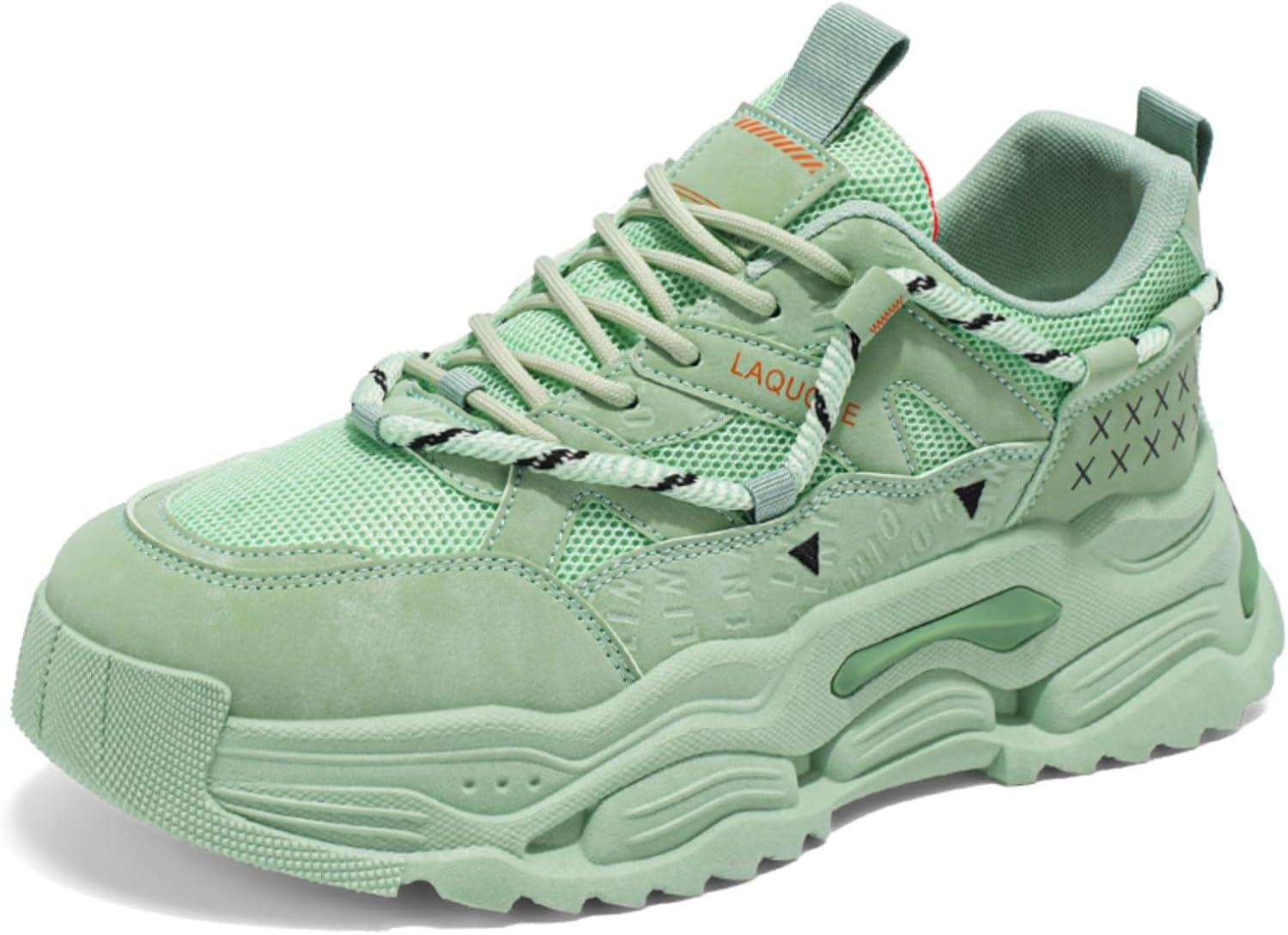 Модные дышащие кроссовки на платформе с сеткой и шнуровкой для мужчин, повседневные, противоскользящие, для бега, ходьбы, спорта, тренажерного зала и вождения Netehadi, зеленый
Модные дышащие кроссовки на платформе с сеткой и шнуровкой для мужчин, повседневные, противоскользящие, для бега, ходьбы, спорта, тренажерного зала и вождения Netehadi, зеленый