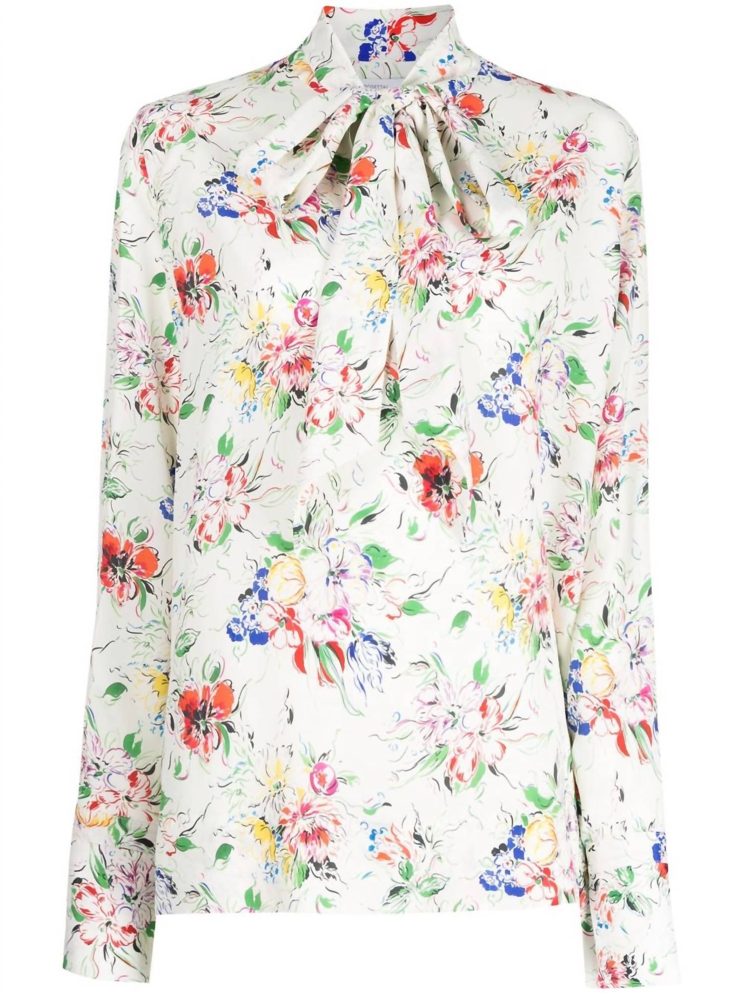 Блузка с шарфом и подолом в цветочном саду Rosetta Getty, цвет floral garden
Блузка с шарфом и подолом в цветочном саду Rosetta Getty, цвет floral garden