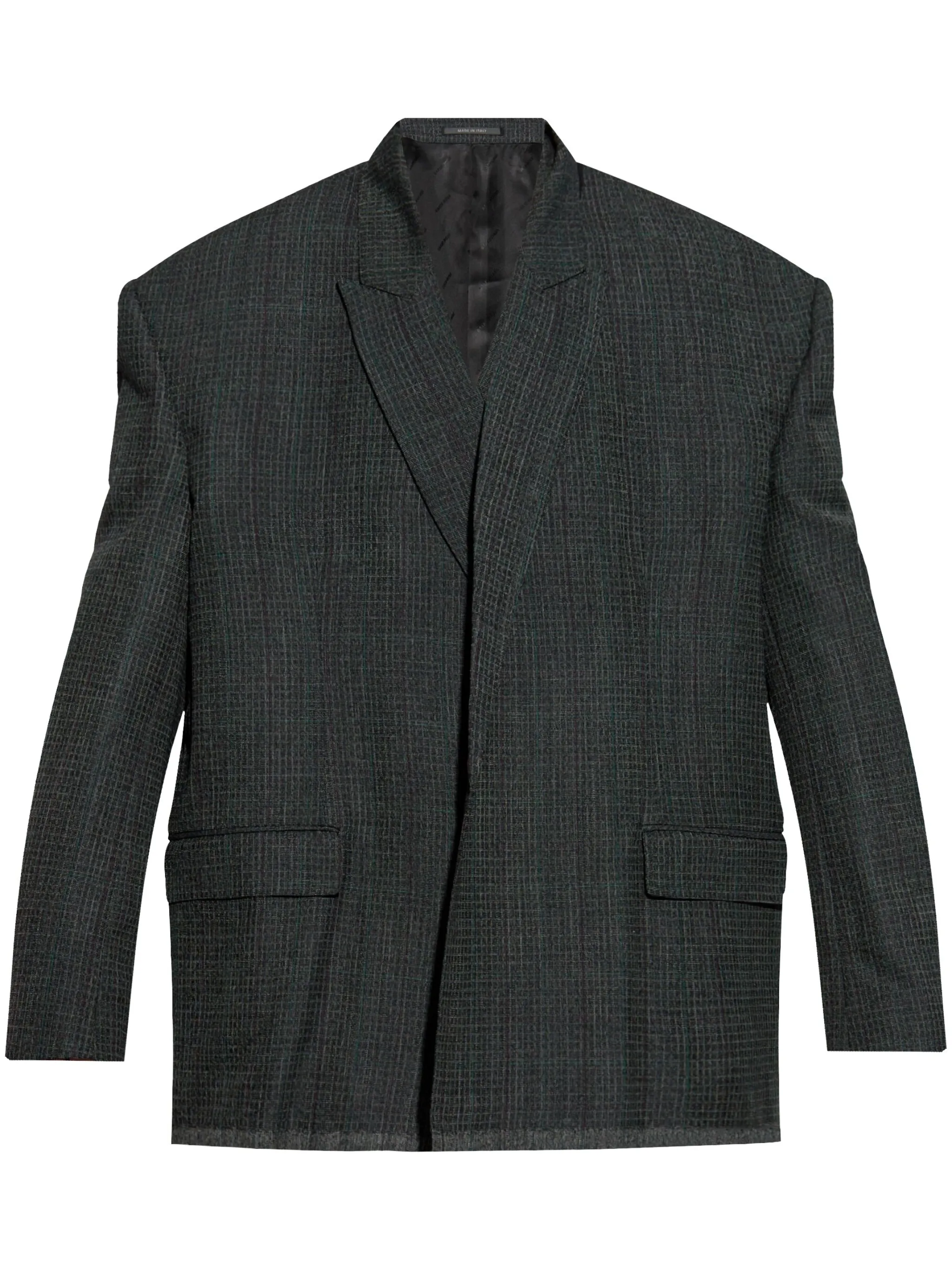 Бесшовный пиджак Balenciaga, серый
Бесшовный пиджак Balenciaga, серый