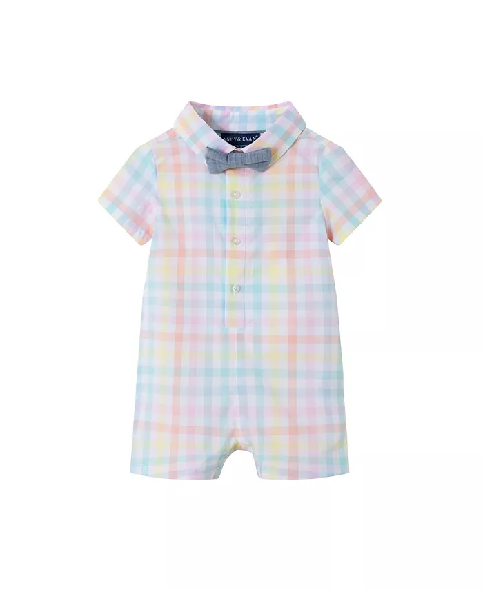 Детская рубашка в клетку на Пасху для мальчиков с бабочкой Andy & Evan, белый
Детская рубашка в клетку на Пасху для мальчиков с бабочкой Andy & Evan, белый