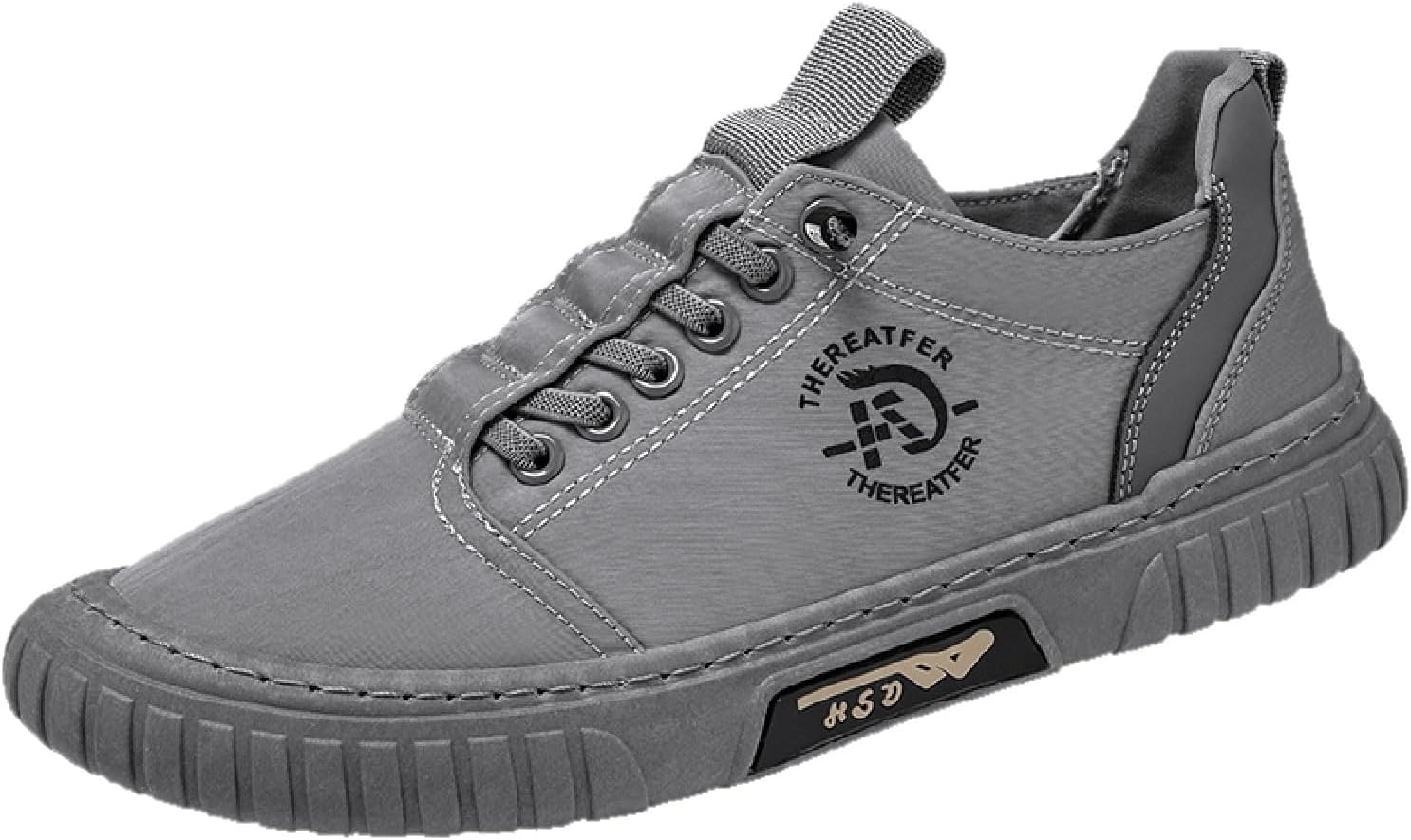 Мужские кроссовки низкие дышащие повседневные кроссовки для ходьбы из канваса, мужские туфли без шнурков, повседневные кожаные Generic, серый
Мужские кроссовки низкие дышащие повседневные кроссовки для ходьбы из канваса, мужские туфли без шнурков, повседневные кожаные Generic, серый