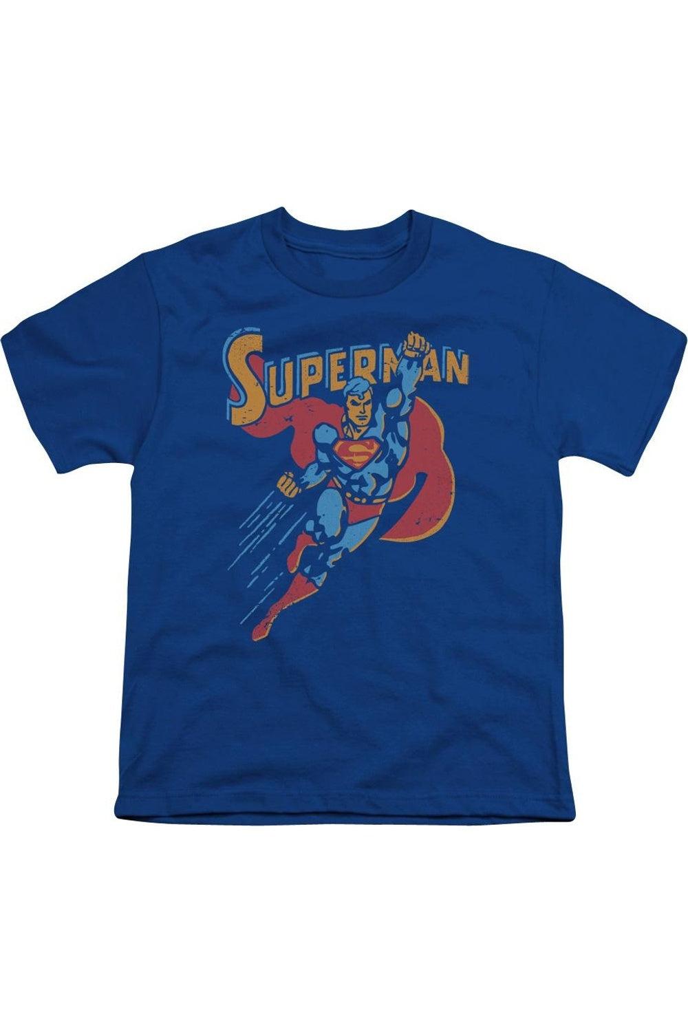 Футболка с коротким рукавом для детей с изображением Супермена в реалистичном стиле Gildan, синий
Футболка с коротким рукавом для детей с изображением Супермена в реалистичном стиле Gildan, синий