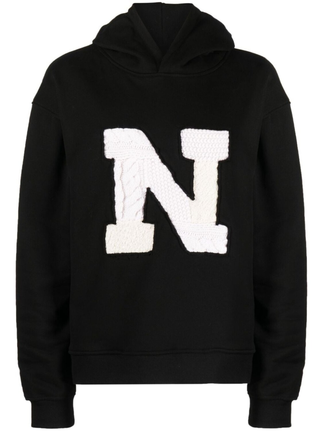 Nahmias худи в технике пэчворк, черный
Nahmias худи в технике пэчворк, черный