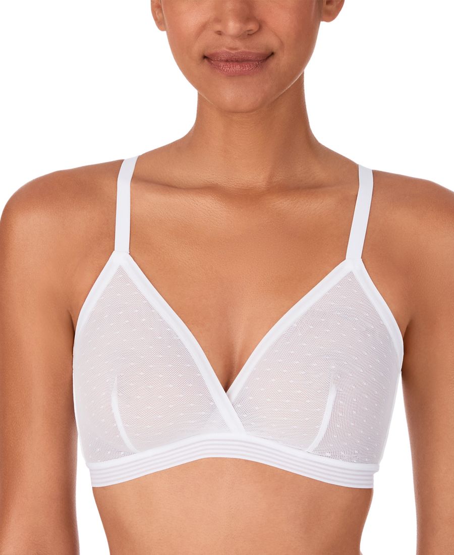 Женский бюстгальтер Point D'Esprit Bralette DK7656 DKNY, White
Женский бюстгальтер Point D'Esprit Bralette DK7656 DKNY, White