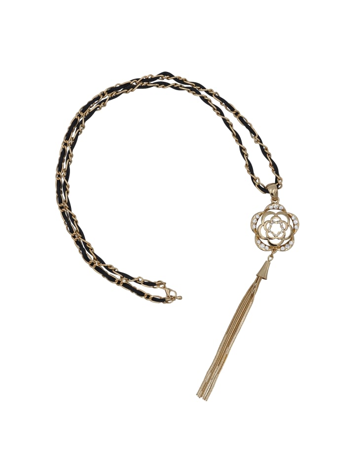 Steuer Modeschmuck Колье Metall in schwarz
Steuer Modeschmuck Колье Metall in schwarz