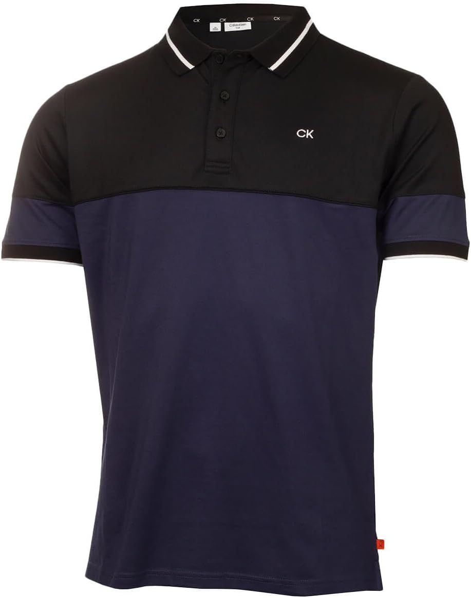 Мужская рубашка-поло для гольфа Calvin Klein Marshall Recycled Easy Care Wicking, Peacoat
Мужская рубашка-поло для гольфа Calvin Klein Marshall Recycled Easy Care Wicking, Peacoat
