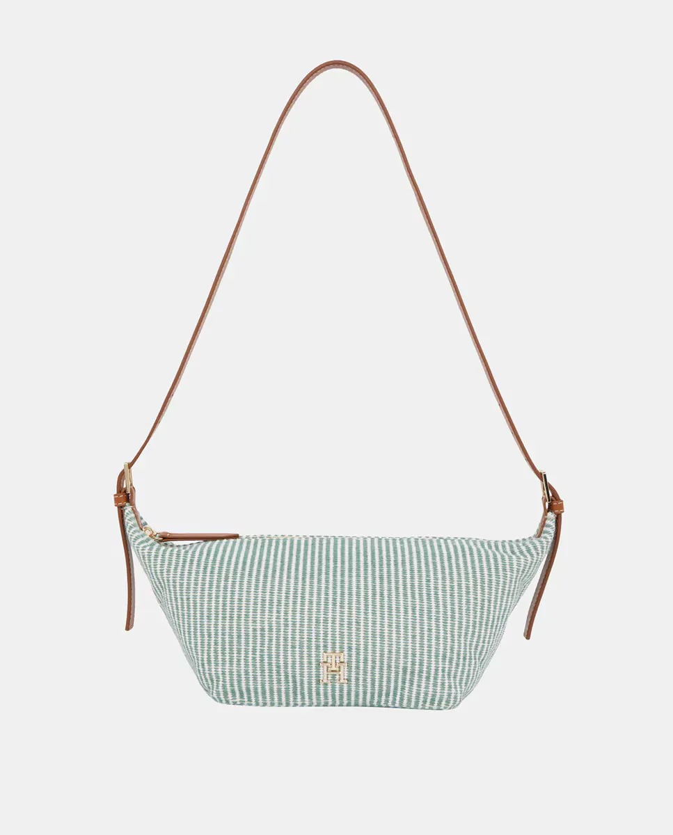 Женская сумка на плечо в зеленом цвете и полоску от Tommy Hilfiger, зеленый
Женская сумка на плечо в зеленом цвете и полоску от Tommy Hilfiger, зеленый