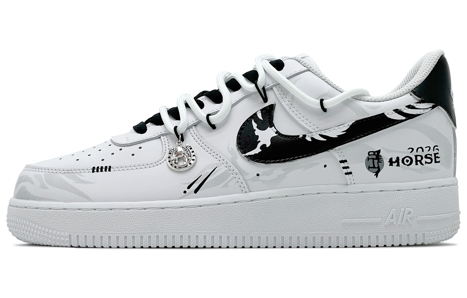 Air Force 1 устойчивые к истиранию низкие скейтерские кроссовки мужские Nike, черный/белый
Air Force 1 устойчивые к истиранию низкие скейтерские кроссовки мужские Nike, черный/белый