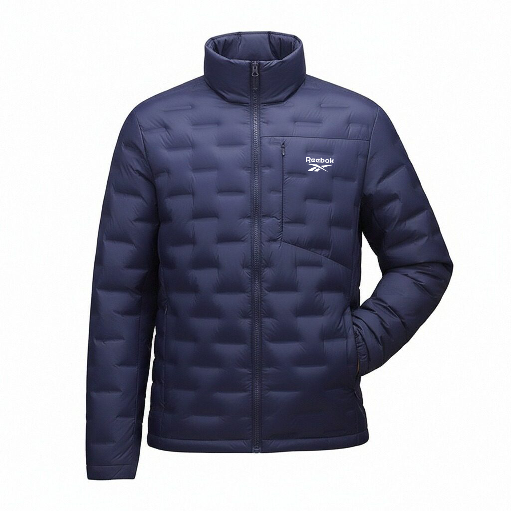 Пуховик Unisex со стойкой, легкий, стеганый Reebok, темно-синий
Пуховик Unisex со стойкой, легкий, стеганый Reebok, темно-синий