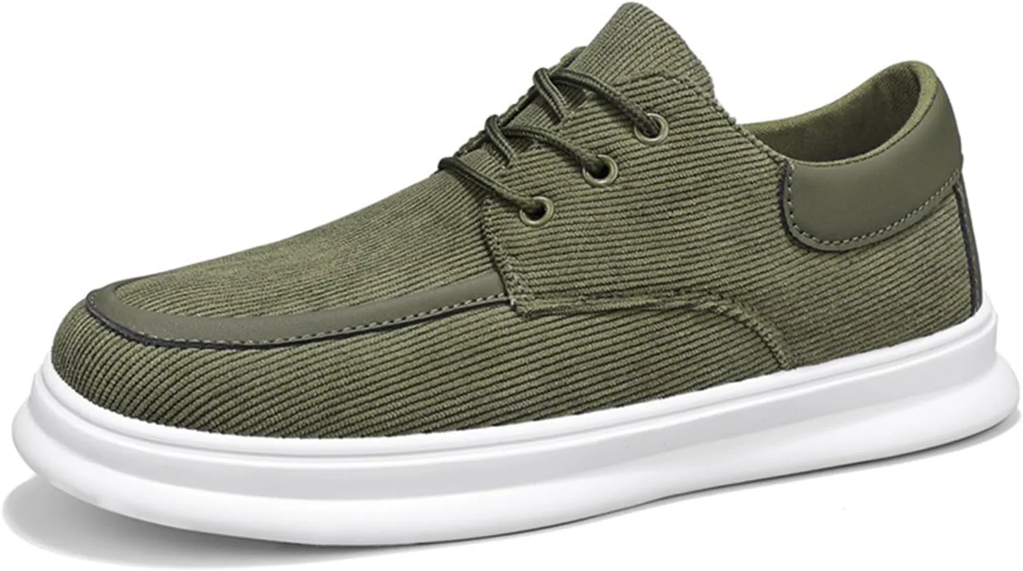 Мужские кеды на шнуровке Canvas с низким верхом, платформой, круглым носком, плоской подошвой, мягкой стелькой, удобные для ходьбы и вождения, повседневные уличные модные шнурованные туфли XOEKD, зеленый
Мужские кеды на шнуровке Canvas с низким верхом, платформой, круглым носком, плоской подошвой, мягкой стелькой, удобные для ходьбы и вождения, повседневные уличные модные шнурованные туфли XOEKD, зеленый