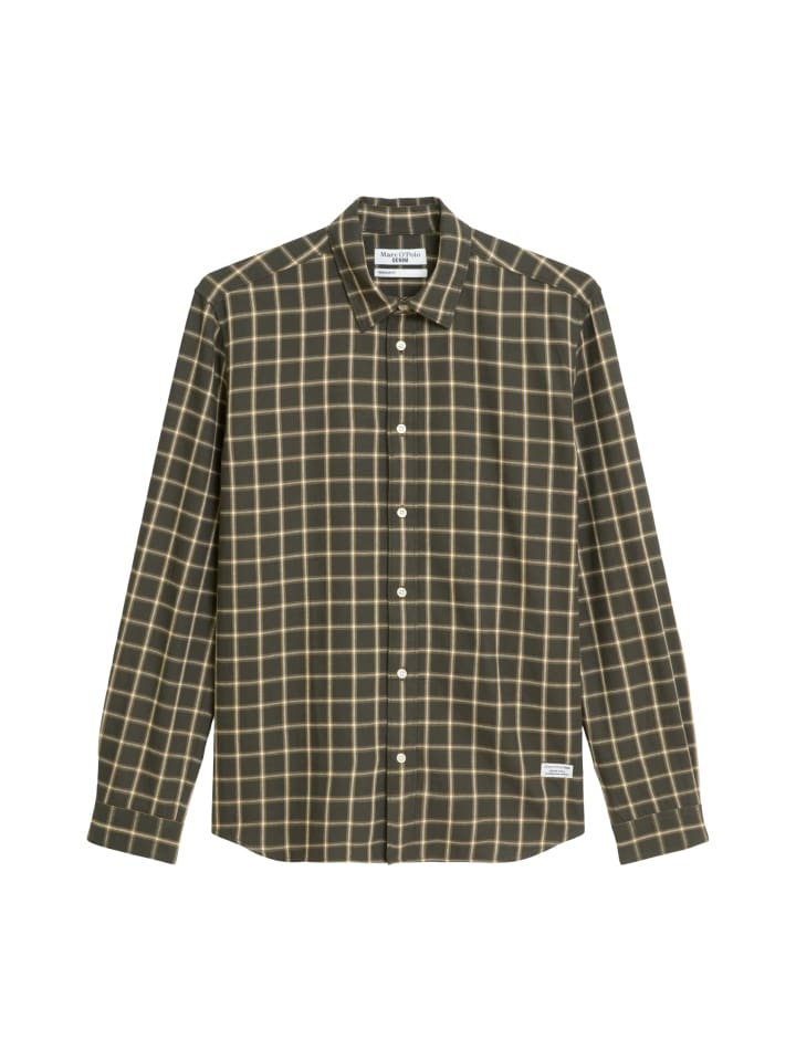 Обычная рубашка темно-зеленого цвета Marc O'Polo DENIM
Обычная рубашка темно-зеленого цвета Marc O'Polo DENIM