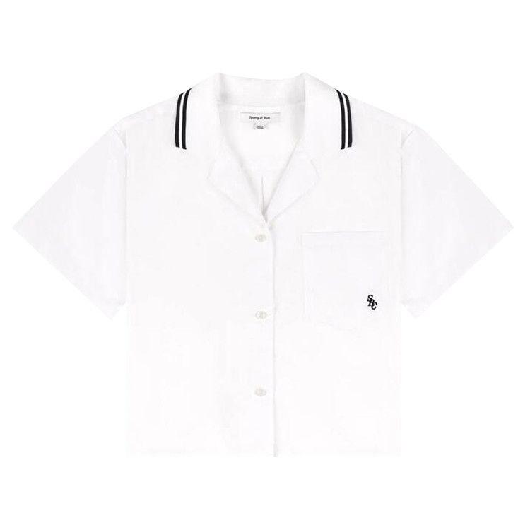Рубашка Sporty & Rich SRC Sailor Shirt, White
Рубашка Sporty & Rich SRC Sailor Shirt, White