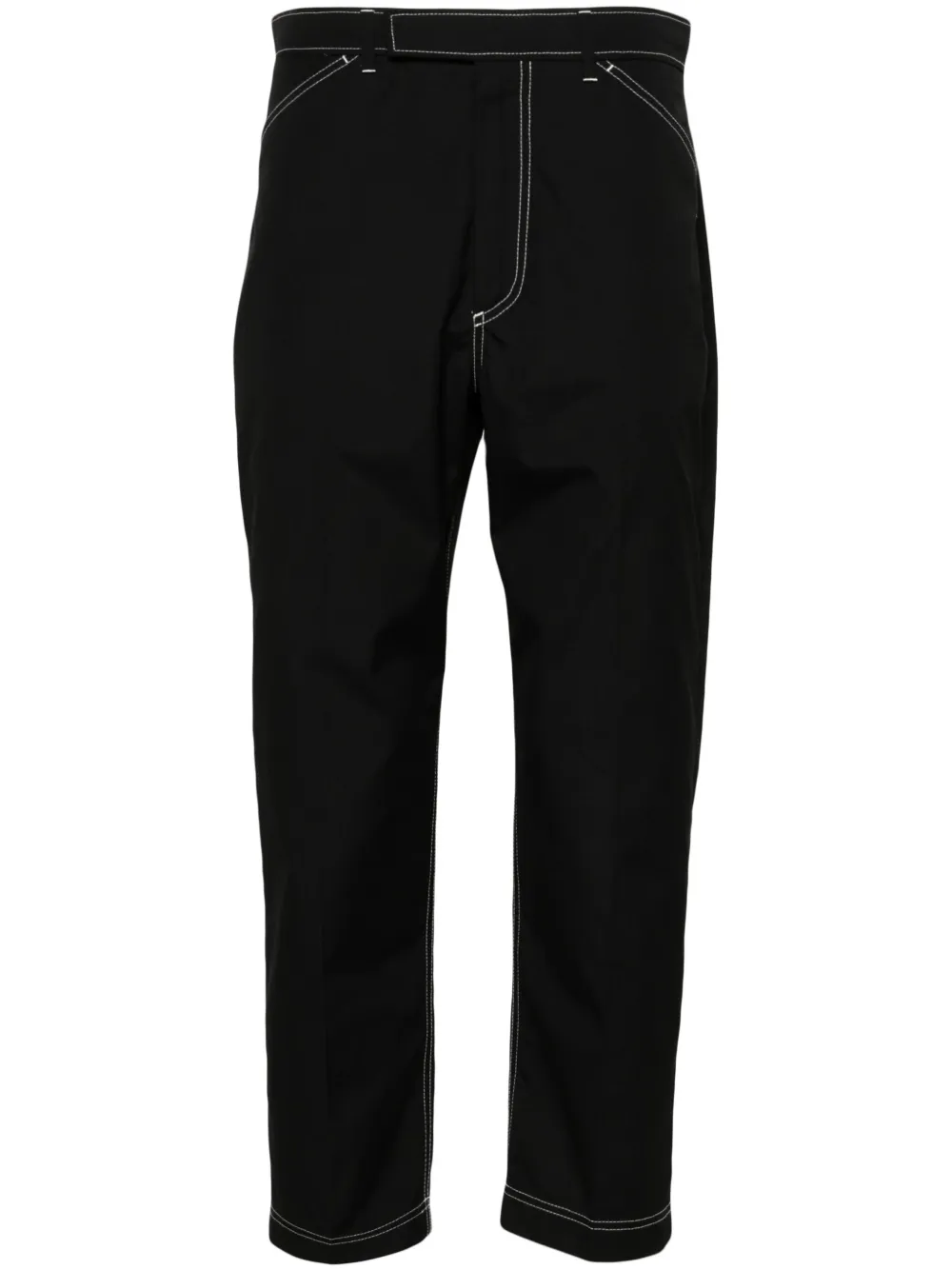 Зауженные брюки чинос средней посадки THOM BROWNE, черный
Зауженные брюки чинос средней посадки THOM BROWNE, черный