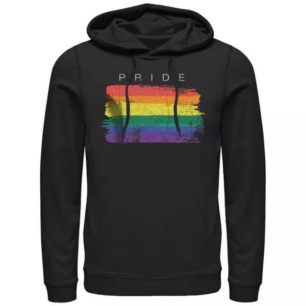 Графический худи с мазками флага гордости мужчин Licensed Character, черный
Графический худи с мазками флага гордости мужчин Licensed Character, черный