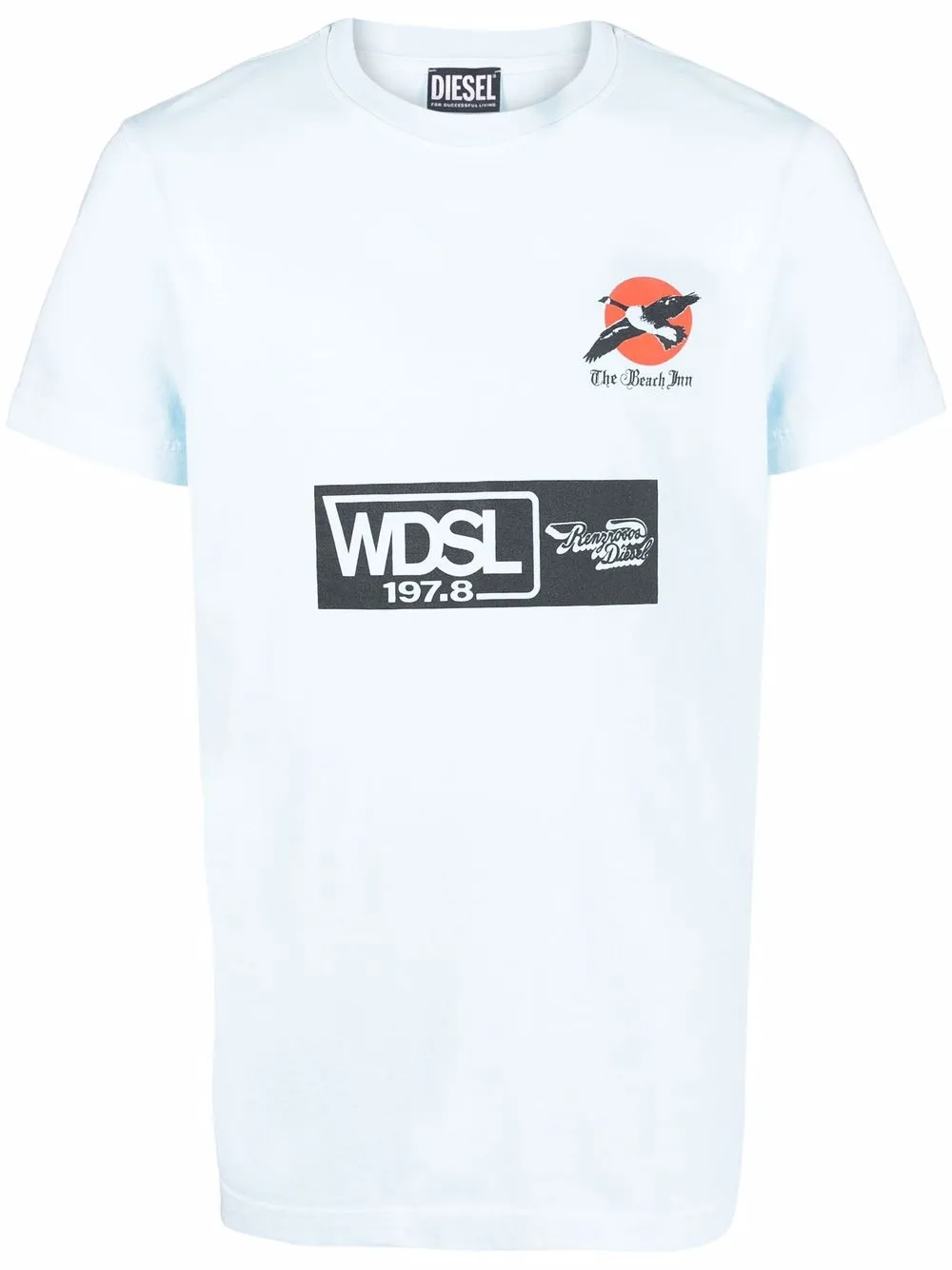 Футболка с логотипом DIESEL, синий
Футболка с логотипом DIESEL, синий