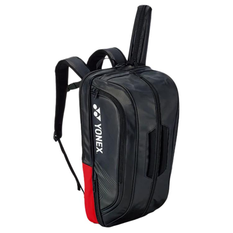 Yonex Сумка для бадминтонных ракеток, спортивная сумка, унисекс, черная с красными элементами
Yonex Сумка для бадминтонных ракеток, спортивная сумка, унисекс, черная с красными элементами
