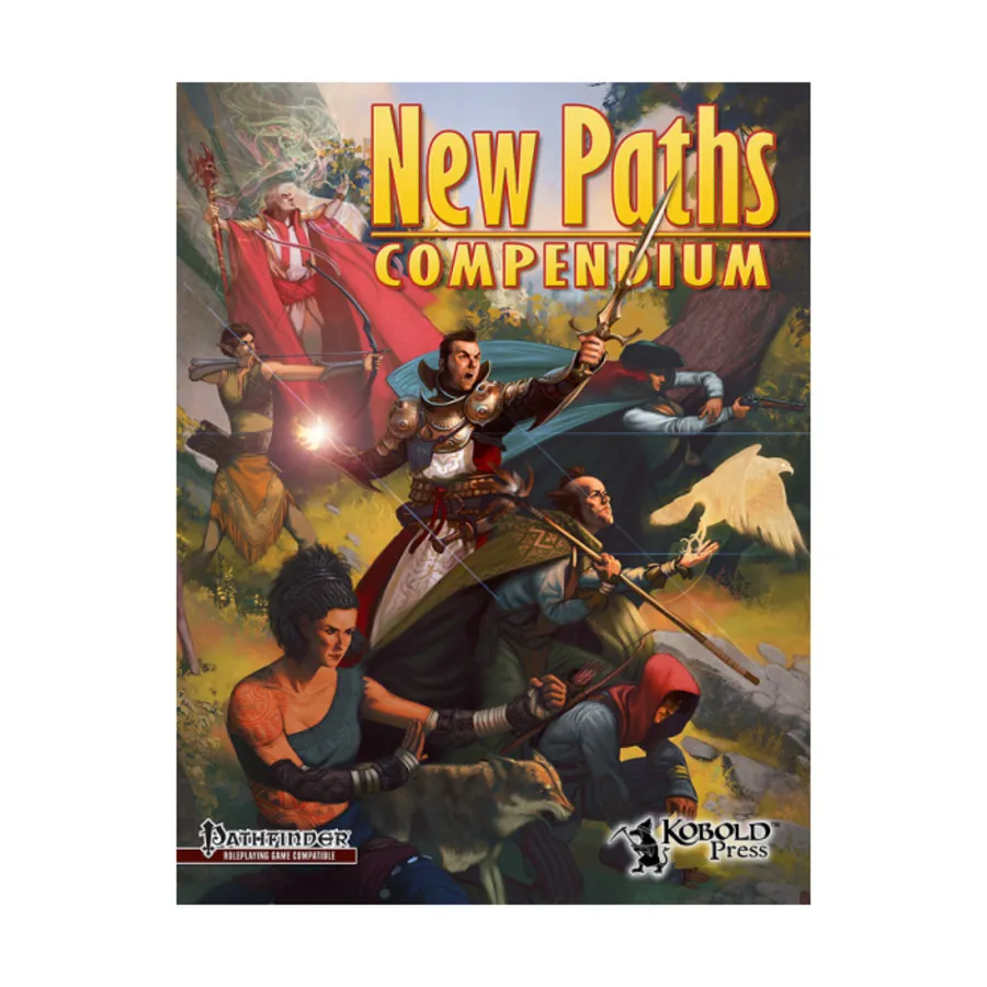 New Paths Compendium (2015, Color Edition), Pathfinder (Kobold Press), мягкая обложка
New Paths Compendium (2015, Color Edition), Pathfinder (Kobold Press), мягкая обложка