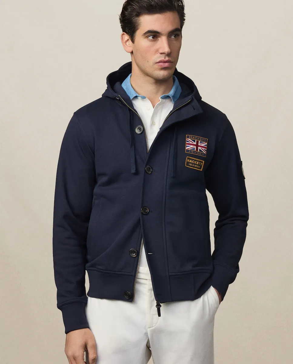 Мужская куртка с капюшоном и двойной застежкой Rally Hackett, темно-синий
Мужская куртка с капюшоном и двойной застежкой Rally Hackett, темно-синий