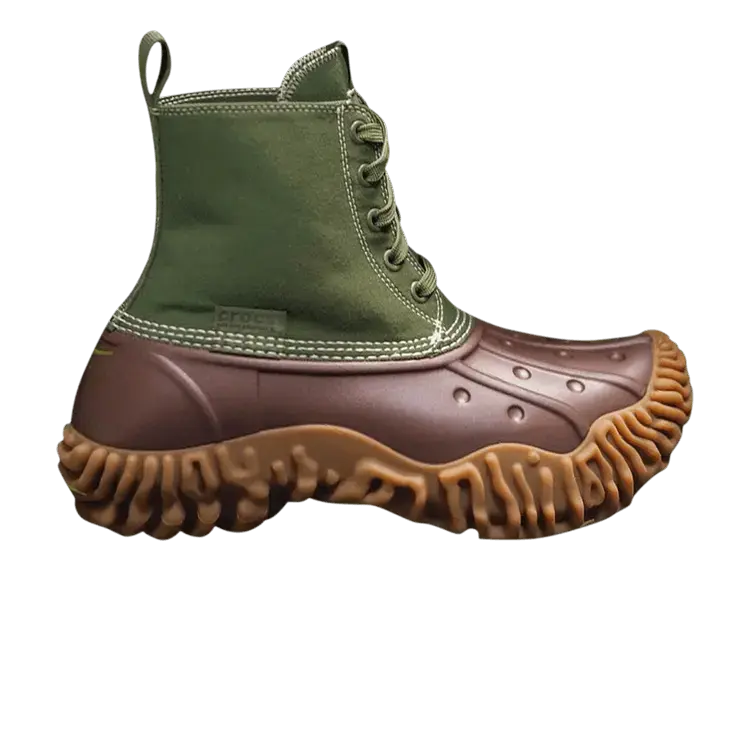 Кроссовки Crocs Salehe Bembury x Pollex Cypress Mallard, зеленый
Кроссовки Crocs Salehe Bembury x Pollex Cypress Mallard, зеленый