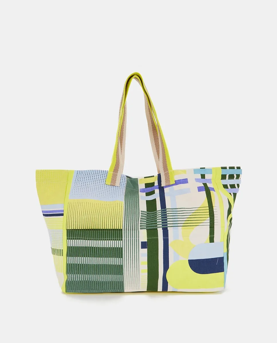 Пляжная сумка Blue Horizon с геометрическим принтом в зеленом цвете Abbacino, зеленый
Пляжная сумка Blue Horizon с геометрическим принтом в зеленом цвете Abbacino, зеленый