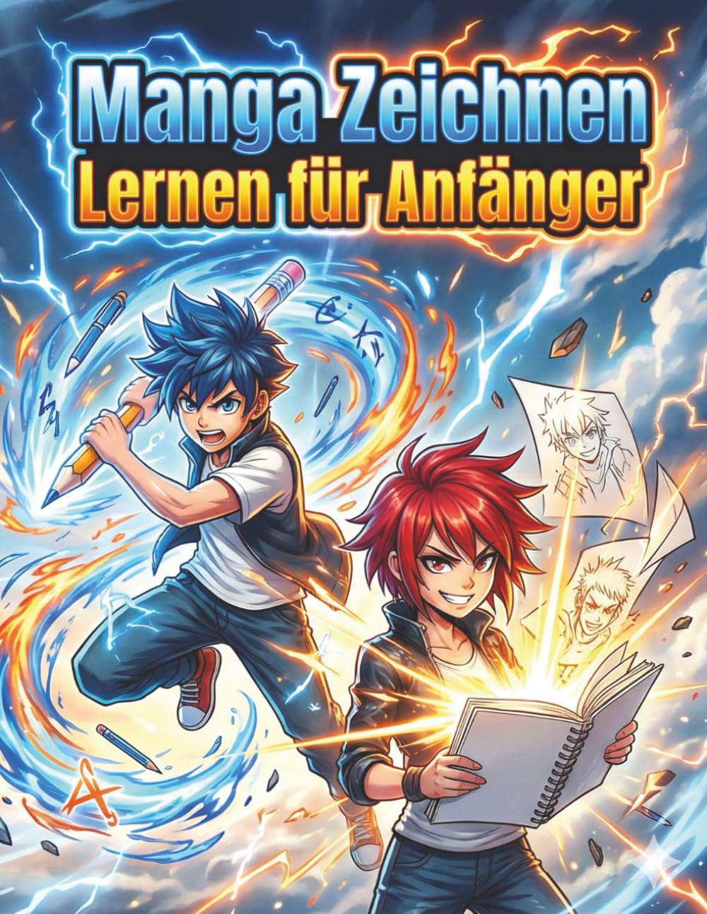 Manga Zeichnen Lernen Für Anfänger: Zeichenübungen zum Mitmachen - eigene Figuren erstellen und den Stil entwickeln (German Edition) (Independently published)
Manga Zeichnen Lernen Für Anfänger: Zeichenübungen zum Mitmachen - eigene Figuren erstellen und den Stil entwickeln (German Edition) (Independently published)