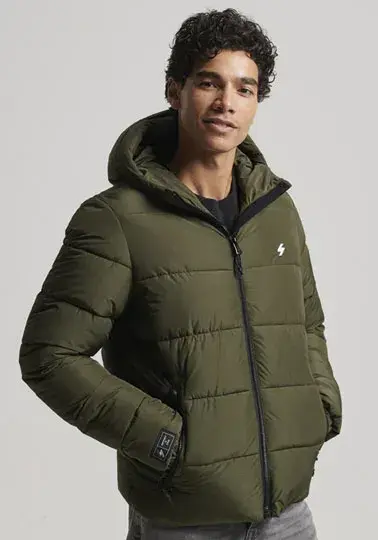 Стеганая куртка Superdry "HOODED SPORTS PUFFR JACKET", с капюшоном, цвет Dark Moos
Стеганая куртка Superdry "HOODED SPORTS PUFFR JACKET", с капюшоном, цвет Dark Moos