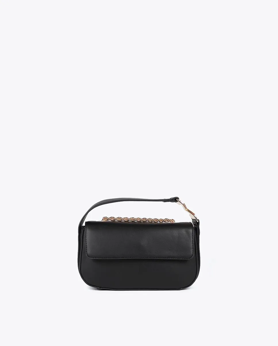 Женская сумка через плечо с клапаном из искусственной кожи и логотипом M на ручке Lola Casademunt, черный
Женская сумка через плечо с клапаном из искусственной кожи и логотипом M на ручке Lola Casademunt, черный