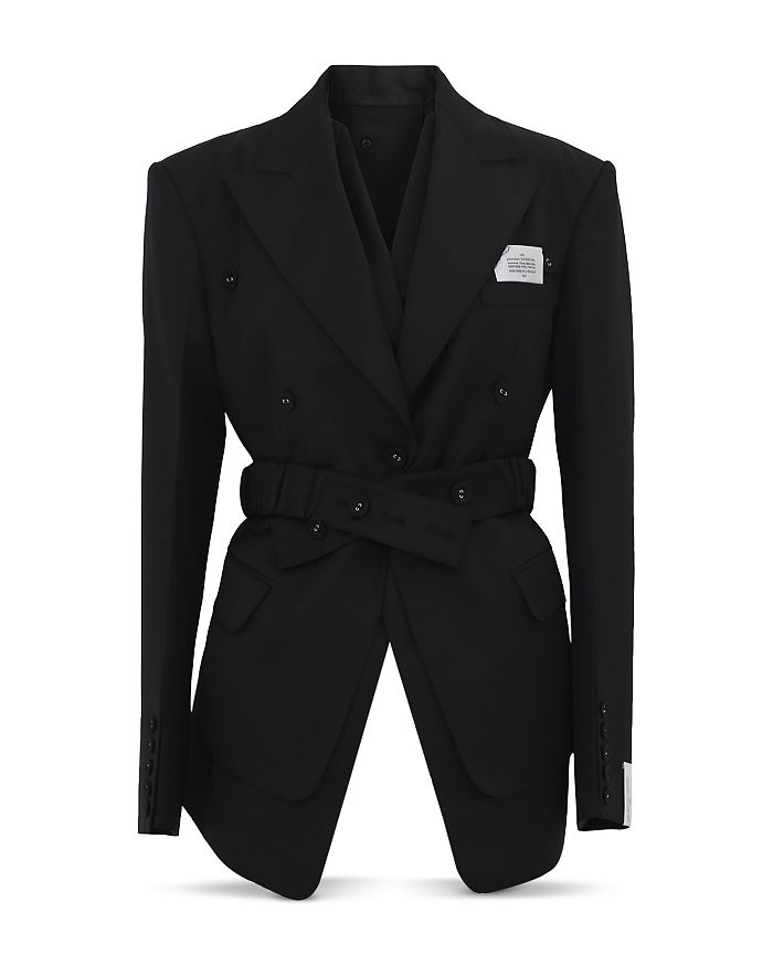 Многослойный блейзер rokh, черный
Многослойный блейзер rokh, черный