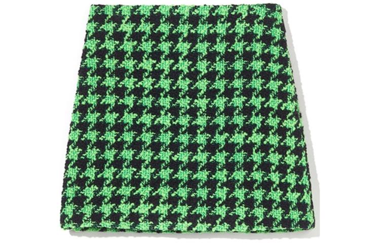 Хаундстут принт шерстяная мини-юбка MSGM, зеленый
Хаундстут принт шерстяная мини-юбка MSGM, зеленый