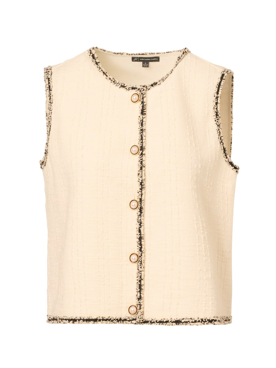 Вязаный жилет Adrianna Papell, белый
Вязаный жилет Adrianna Papell, белый