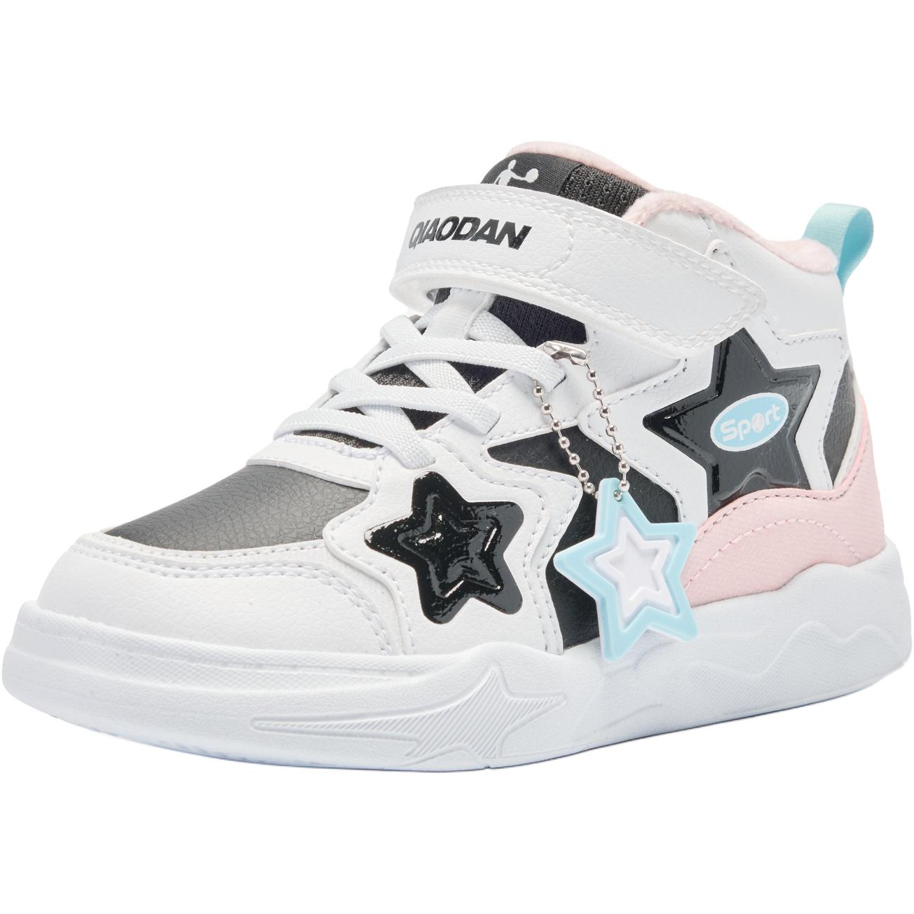 QIAODAN Детские хлопковые кроссовки с противоскользящей подошвой, износостойкие, черного и белого цвета, для детей 3-7 лет
QIAODAN Детские хлопковые кроссовки с противоскользящей подошвой, износостойкие, черного и белого цвета, для детей 3-7 лет