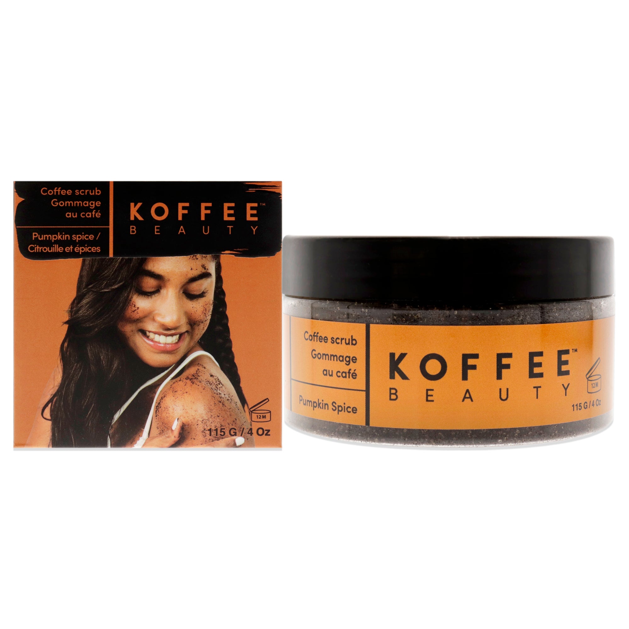Кофейный скраб «Тыквенные специи» от Koffee Beauty для мужчин и женщин - скраб 4 унции Koffee Beauty, Pumpkin Spice
Кофейный скраб «Тыквенные специи» от Koffee Beauty для мужчин и женщин - скраб 4 унции Koffee Beauty, Pumpkin Spice