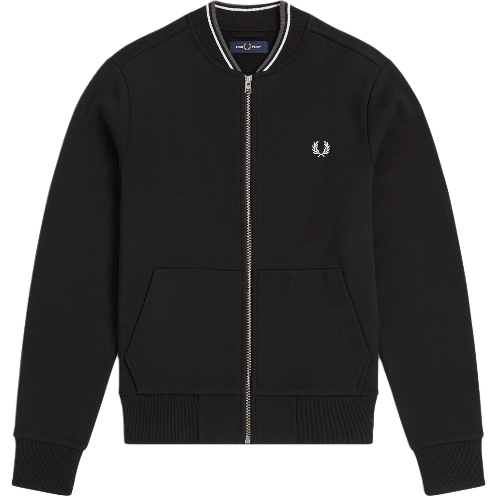 FRED PERRY Куртка мужская черная, Black 
FRED PERRY Куртка мужская черная, Black