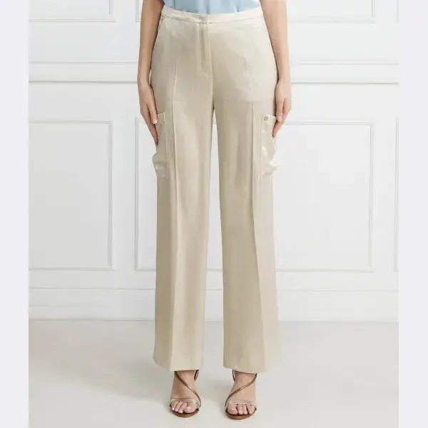 Брюки карго прямого кроя Marc Cain, бежевый
Брюки карго прямого кроя Marc Cain, бежевый