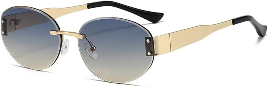 Солнцезащитные очки UV400 с защитой от УФ-излучения - овальные без оправы в стиле металлик-панк, подходят для женщин и мужчин, для бега и занятий спортом на открытом воздухе generic, 15509-c3
Солнцезащитные очки UV400 с защитой от УФ-излучения - овальные без оправы в стиле металлик-панк, подходят для женщин и мужчин, для бега и занятий спортом на открытом воздухе generic, 15509-c3