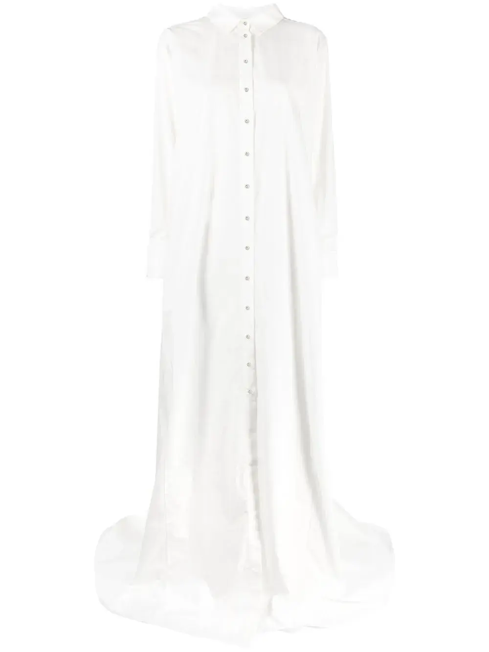 Платье-рубашка макси со складками Marques'Almeida, белый
Платье-рубашка макси со складками Marques'Almeida, белый