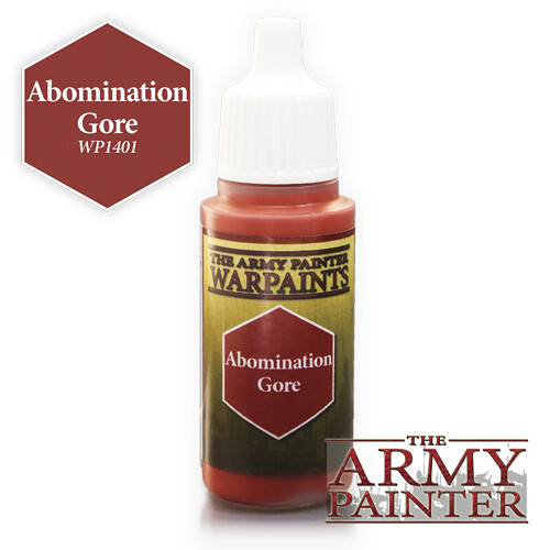 Аксессуары Army Painter Warpaint: Abomination Gore (18ml)
Аксессуары Army Painter Warpaint: Abomination Gore (18ml)