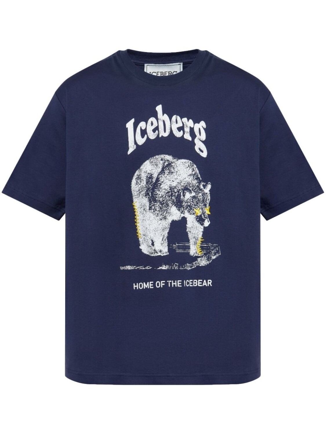 Iceberg футболка с логотипом, синий
Iceberg футболка с логотипом, синий