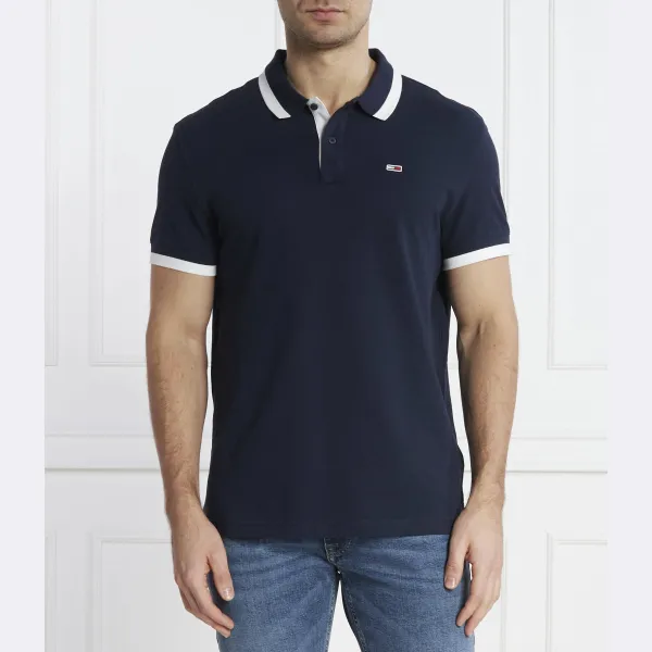 Рубашка поло стандартного кроя с однотонными краями Tjm reg Tommy Hilfiger, синий
Рубашка поло стандартного кроя с однотонными краями Tjm reg Tommy Hilfiger, синий