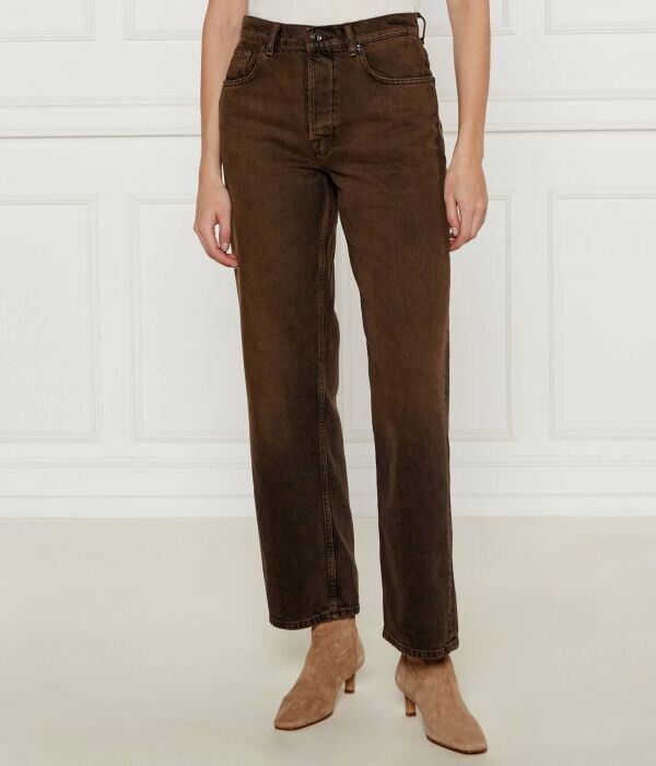 Джинсы Liu Jo Straight Fit, коричневый
Джинсы Liu Jo Straight Fit, коричневый