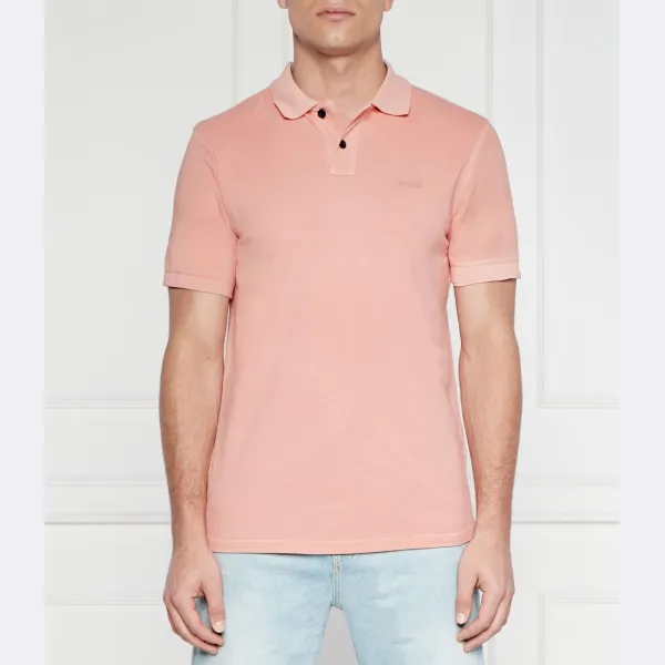 Рубашка-Поло Prime классического кроя Boss, розовый
Рубашка-Поло Prime классического кроя Boss, розовый