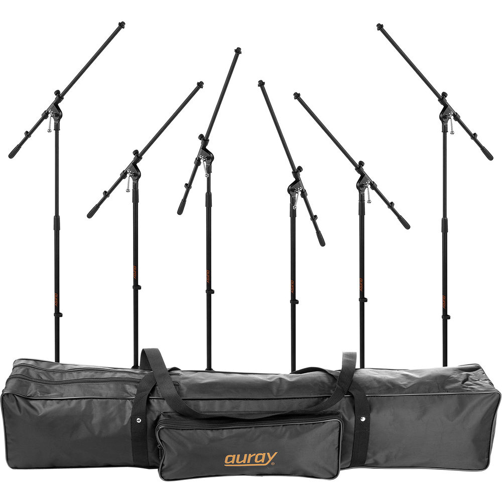 Микрофонная стойка Auray 6 Pack of Auray MS-5230F Tripod Mic Stands MS-5230F-MK2
Микрофонная стойка Auray 6 Pack of Auray MS-5230F Tripod Mic Stands MS-5230F-MK2