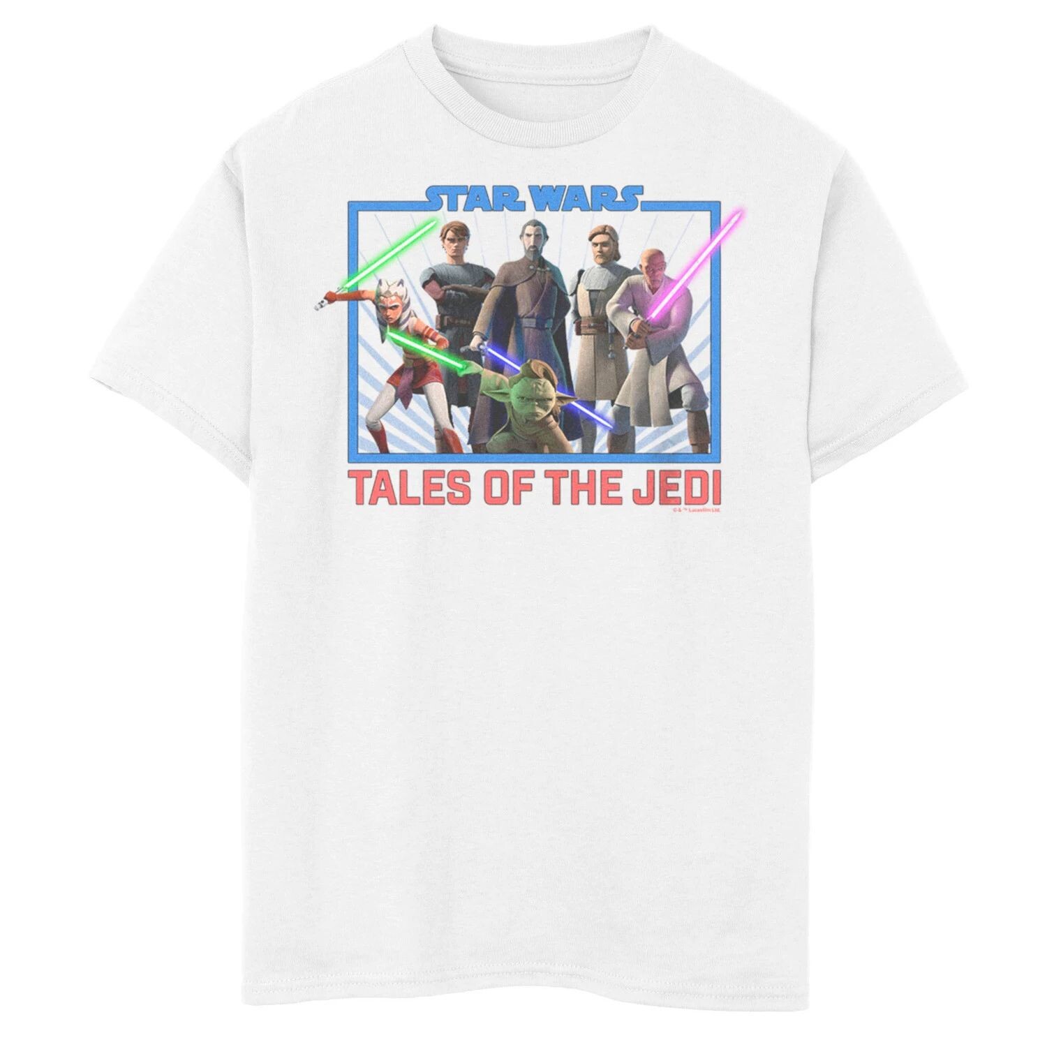 Футболка группы джедаев «Звездные войны Войны клонов» для мальчиков 8–20 лет Licensed Character
Футболка группы джедаев «Звездные войны Войны клонов» для мальчиков 8–20 лет Licensed Character