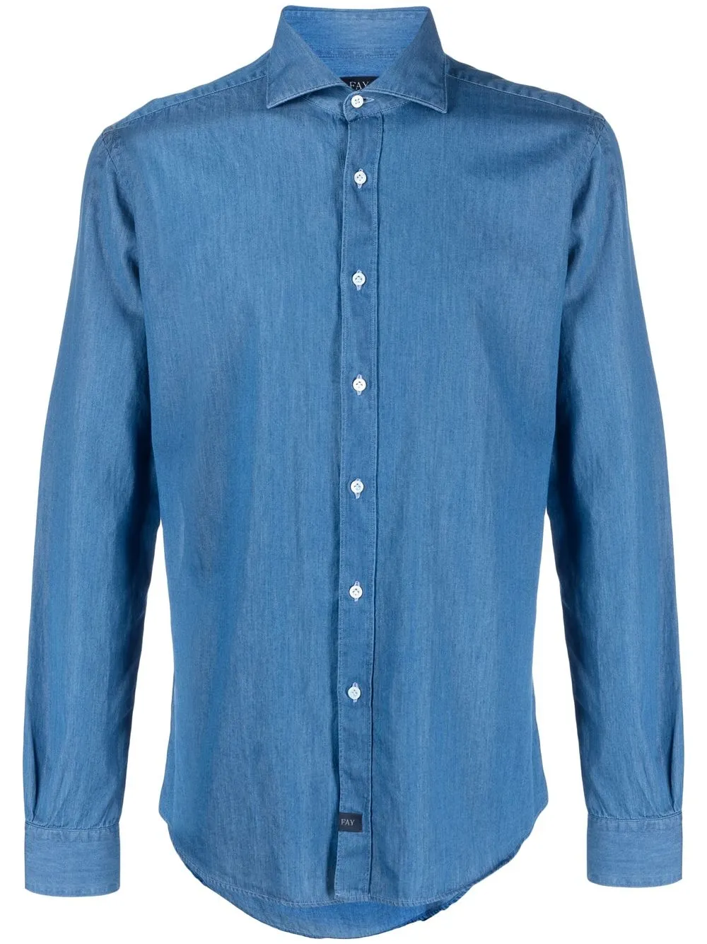 Рубашка с эффектом денима Fay, синий
Рубашка с эффектом денима Fay, синий