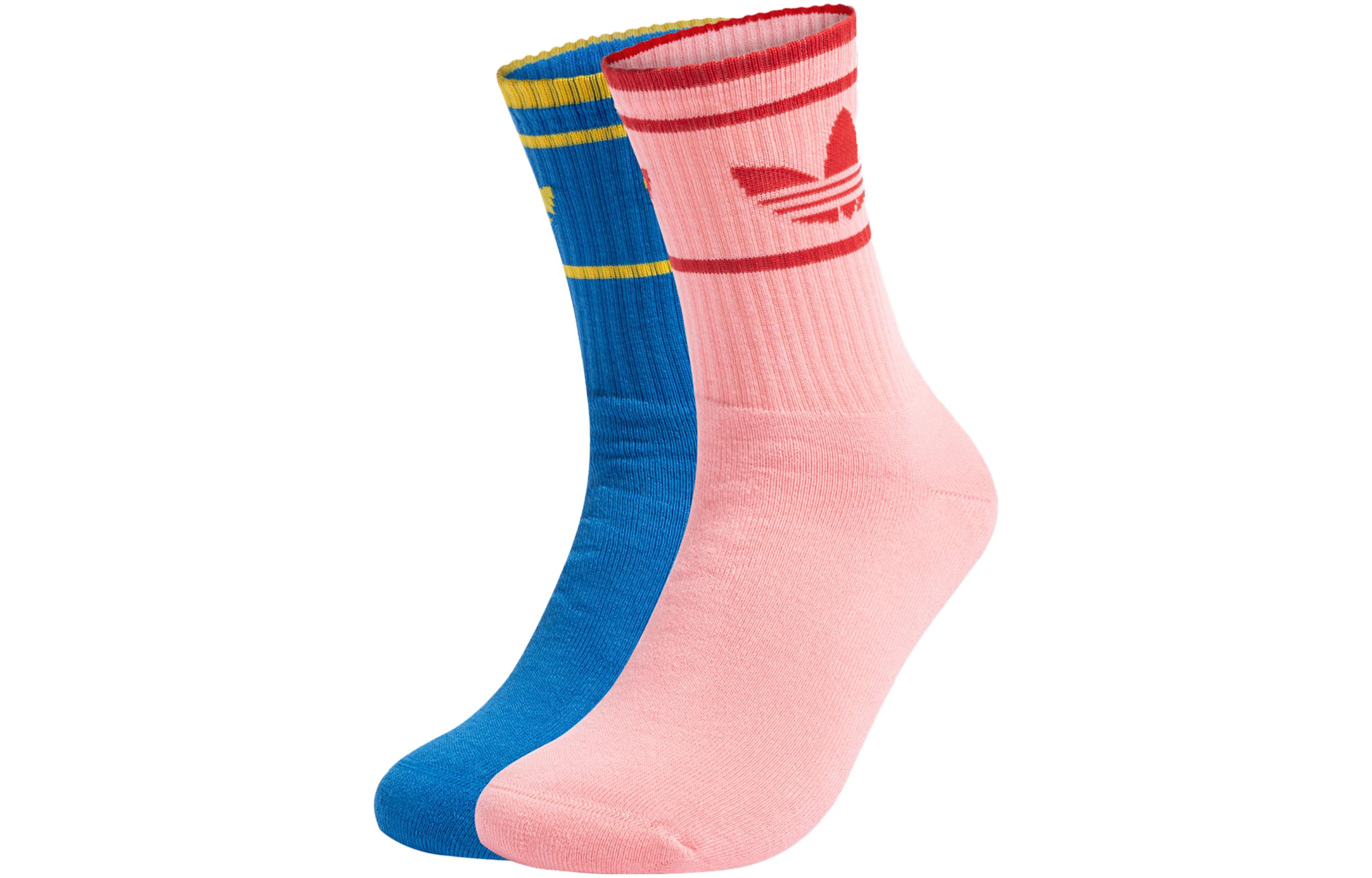 ADICOLOR 70S Носки 2 пары Средние Носки Унисекс 2 шт Adidas Originals, 2 шт (Нежно-голубой+Ультра неоновый розовый)
ADICOLOR 70S Носки 2 пары Средние Носки Унисекс 2 шт Adidas Originals, 2 шт (Нежно-голубой+Ультра неоновый розовый)