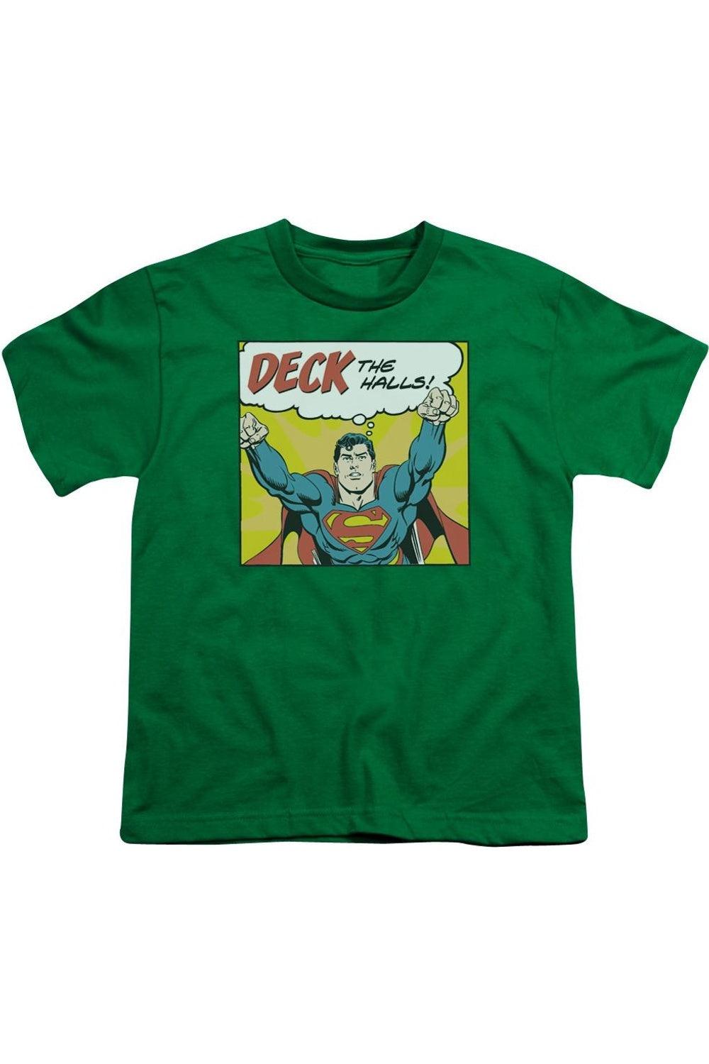 Футболка с коротким рукавом для подростков DC Comics Deck The Halls Gildan, зеленый
Футболка с коротким рукавом для подростков DC Comics Deck The Halls Gildan, зеленый