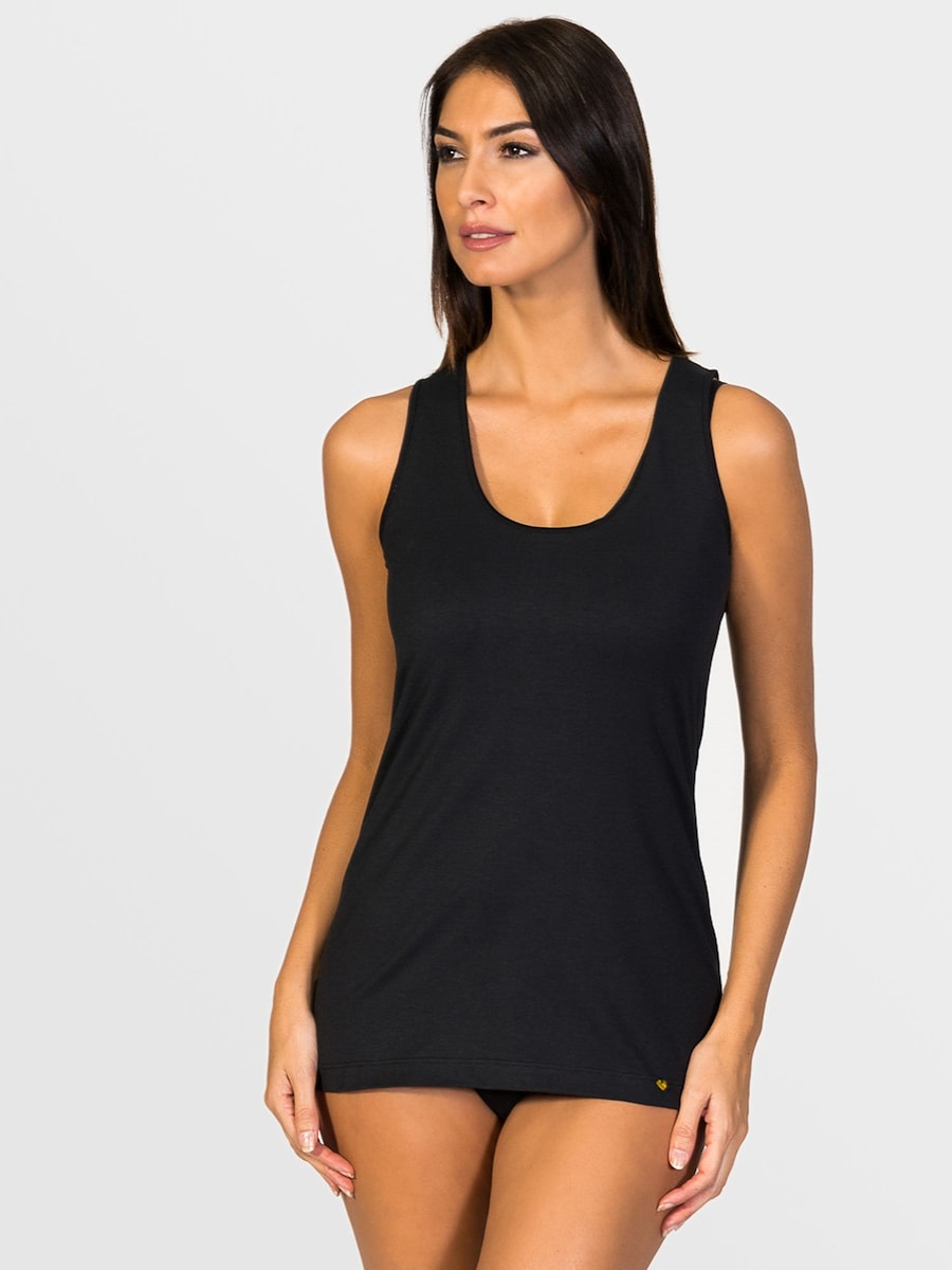 Нижняя рубашка zd ZERO DEFECTS Juno Tank top soy fiber, черный
Нижняя рубашка zd ZERO DEFECTS Juno Tank top soy fiber, черный