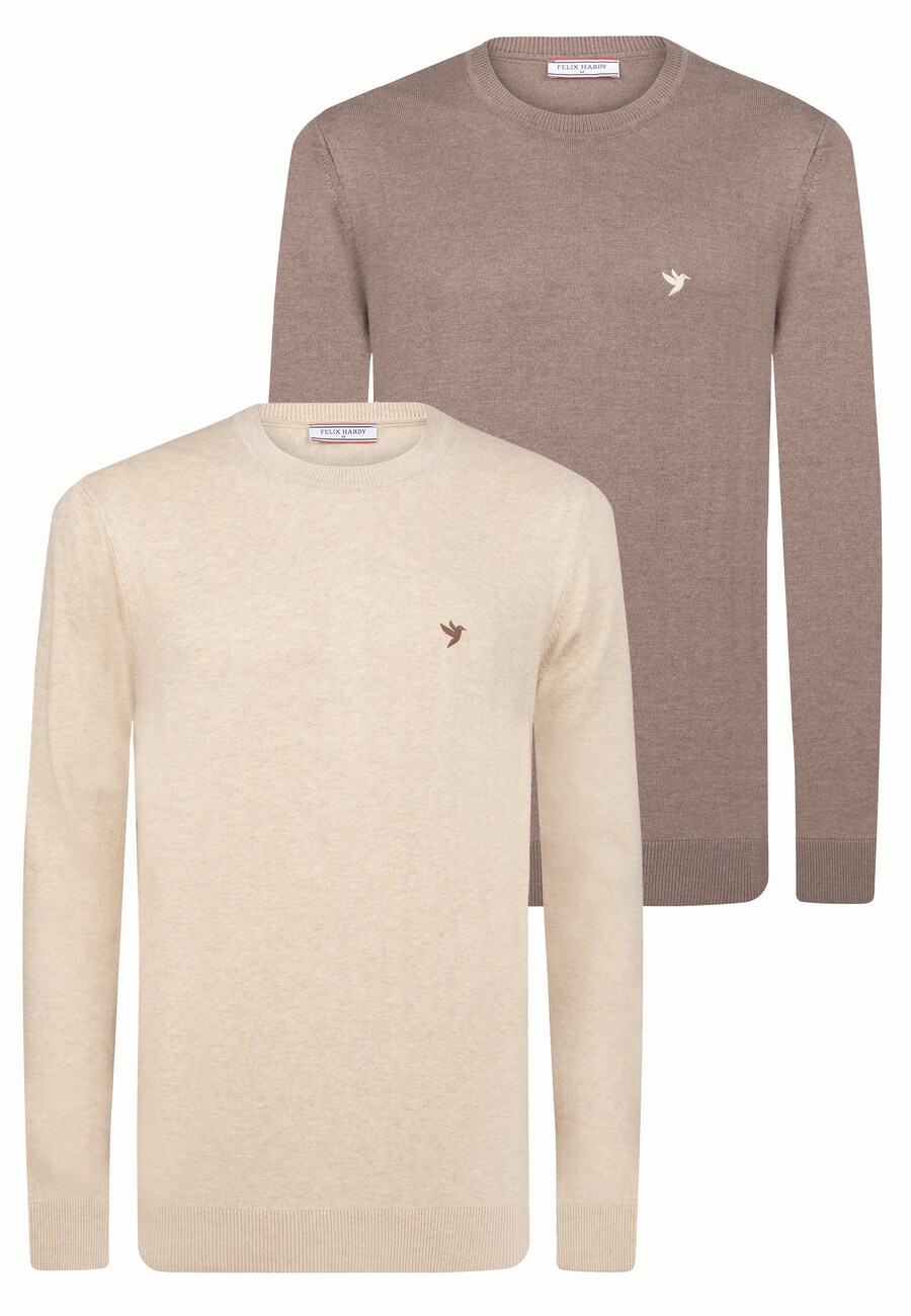 Свитер Felix Hardy, светло-бежевый/коричневый
Свитер Felix Hardy, светло-бежевый/коричневый
