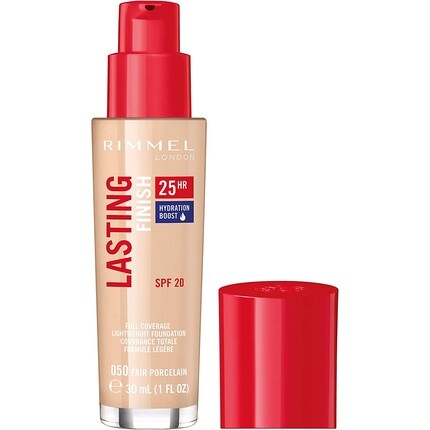 Rimmel London Lasting Finish Foundation 050 Fair Porcelain 30 мл.
Rimmel London Lasting Finish Foundation 050 Fair Porcelain 30 мл.